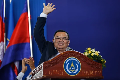 Cựu Phó Thủ tướng Campuchia Nhiek Bunchhay. (Nguồn: The Cambodia Daily)