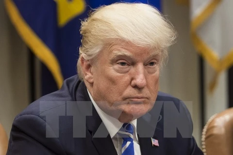 Tổng thống Mỹ Donald Trump trong một cuộc họp ở Nhà Trắng, tại Washington DC., ngày 5/9. (Nguồn: AFP/TTXVN)