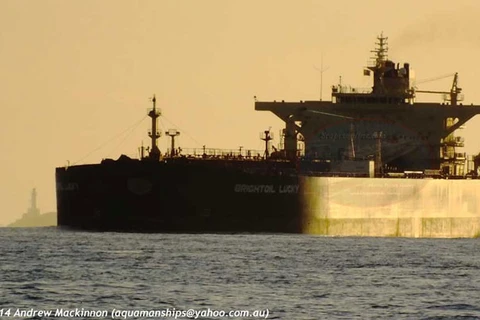 Tàu chở dầu Blight Oil Lucky. (Nguồn: Yahoo)
