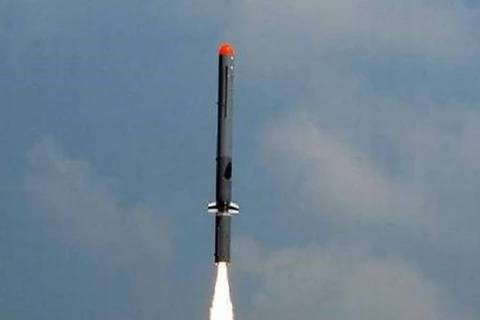 Tên lửa Nirbhay. (Nguồn: indianweekender.co.nz)