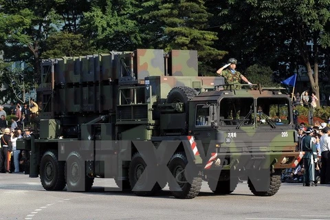 Bệ phóng tên lửa Patriot của quân đội Hàn Quốc. (Nguồn: AFP/TTXVN)