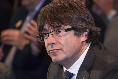 Cựu Thủ hiến Catalonia theo đường lối ly khai Carles Puigdemont. (Nguồn: REX)