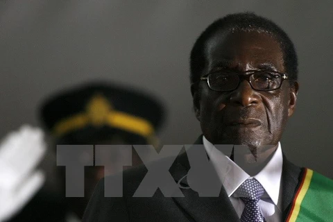 Cựu Tổng thống Zimbabwe Robert Mugabe. (Nguồn: AFP/ TTXVN)