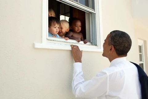 Một trong số những bức ảnh nhận được nhiều lượt thích trên Twitter của ông Obama. (Nguồn: Twitter)