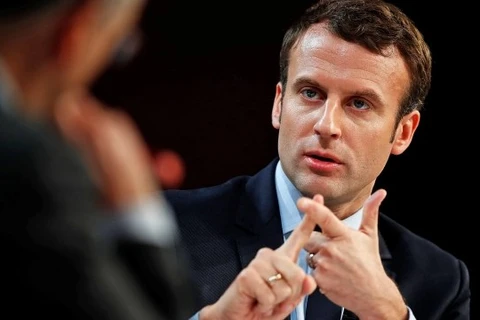 Tổng thống Pháp Emmanuel Macron. (Nguồn: Reuters)