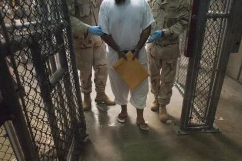 Hình ảnh bên trong nhà tù Guantanamo của Mỹ năm 2010. (Ảnh: AFP)