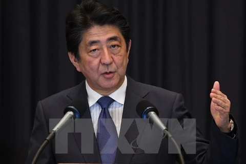 Thủ tướng Nhật Bản Shinzo Abe. (Nguồn: AFP/TTXVN)