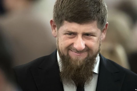 Ông Ramzan Kadyrov, Tổng thống nước Cộng hòa Chechnya trực thuộc Nga. (Nguồn: AP)
