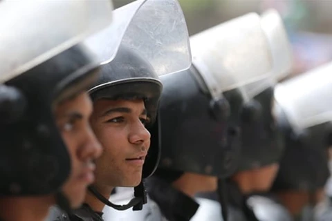 Lực lượng cảnh sát Ai Cập. (Nguồn: Reuters)