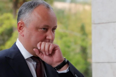 Tổng thống Moldova Igor Dodon. (Nguồn: Reuters)