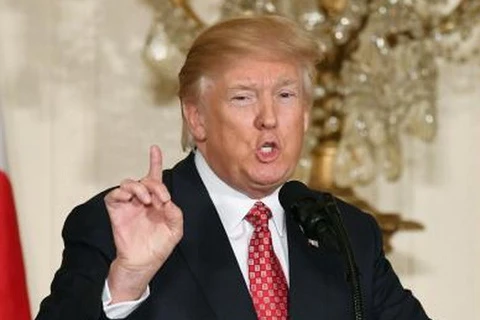 Tổng thống Donald Trump. (Nguồn: Kyodo/TTXVN) 