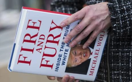 Cuốn sách về ông Trump đang gây sốt. (Nguồn: AFP)