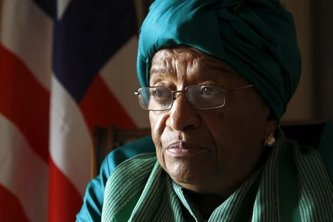 Tổng thống Liberia Ellen Johnson Sirleaf. (Nguồn: Reuters)