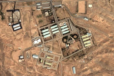 Ảnh vệ tinh về căn cứ Parchin ở Iran. (Nguồn: AP) 