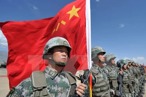 Binh sỹ quân đội Trung Quốc. Ảnh minh họa. (Nguồn: AFP/TTXVN)