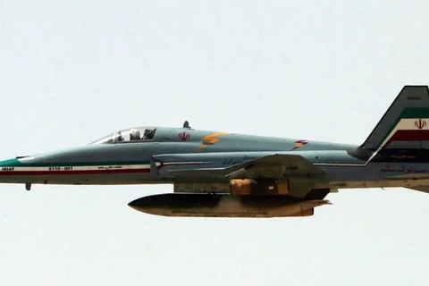 Một máy bay chiến đấu của quân đội Iran. (Nguồn: REUTERS)