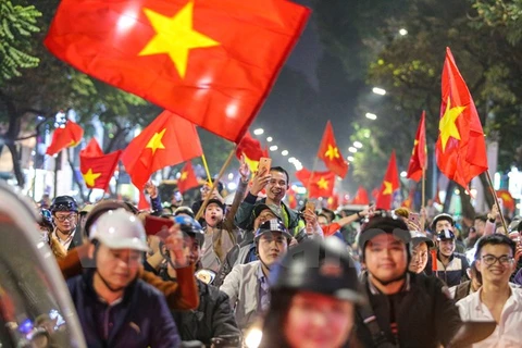 Người dân cả nước ăn mừng chiến thắng lịch sử của U23 Việt Nam