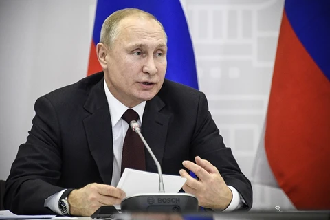 Tổng thống Nga Vladimir Putin. (Nguồn: AFP/TTXVN) 