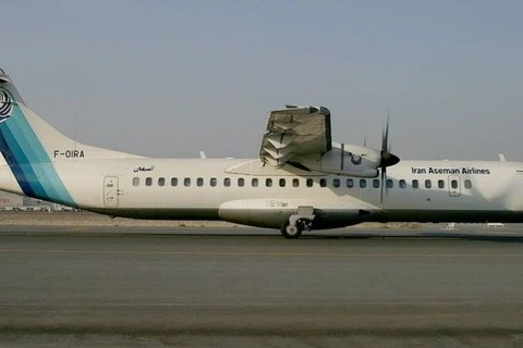Một chiếc ATR-72 của hãng hàng không Iran Aseman. (Nguồn: BBC)