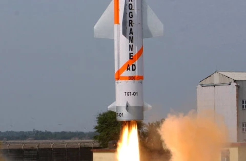 Tên lửa Prithvi II. (Nguồn: The Huffington Post India)
