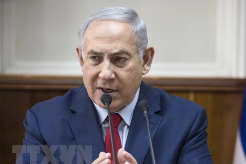 Thủ tướng Israel Benjamin Netanyahu. (Nguồn: AFP/TTXVN)