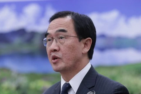 Bộ trưởng Thống nhất Hàn Quốc Cho Myoung-gyon. (Nguồn: Yonhap)
