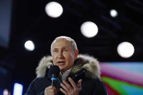 Đương kim Tổng thống Nga Vladimir Putin. (Nguồn: AFP/TTXVN)
