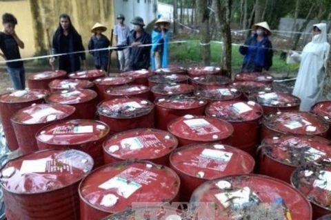 Thanh Hóa: Xác định gần 1.000 tấn chất thải nguy hại 