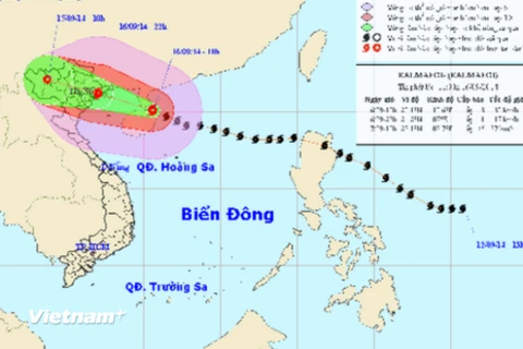 Đêm nay bão số 3 sẽ đổ bộ vào khu vực Quảng Ninh-Hải Phòng