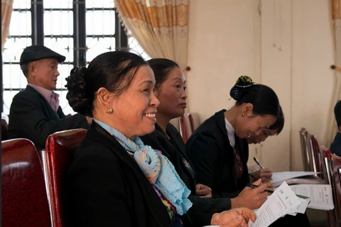 Một buổi tập huấn cho phụ nữ tỉnh Hưng Yên. (Nguồn: USAID Việt Nam)