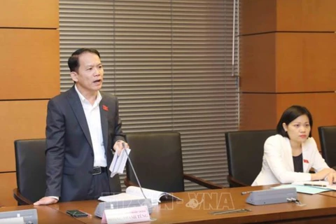 Đại biểu Hoàng Thanh Tùng được bầu làm Chủ nhiệm Ủy viên Ủy ban Pháp luật của Quốc hội. (Nguồn ảnh: TTXVN)