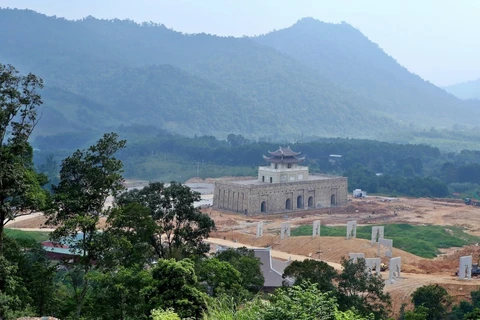 Dự án khu du lịch tâm linh-sinh thái Tây Yên Tử, tỉnh Bắc Giang. (Nguồn ảnh: TTXVN)