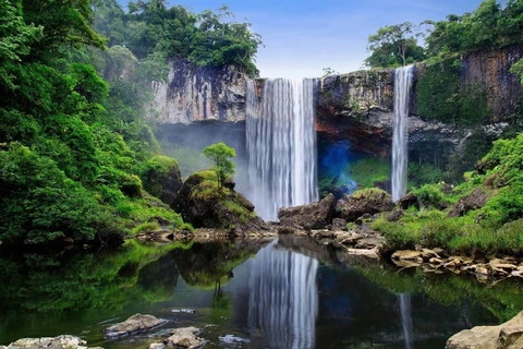 Cao nguyên Kon Hà Nừng được UNESCO công nhận là Khu dự trữ sinh quyển thế giới. (Nguồn ảnh: TTXVN)