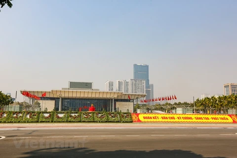 Trung tâm Hội nghị quốc gia - đơn vị sự nghiệp công lập trực thuộc Văn phòng Chính phủ. (Nguồn ảnh: PV/Vietnam+)