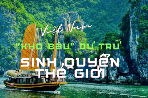 Việt Nam hiện có 11 Khu dự trữ sinh quyển thế giới. (Nguồn ảnh: Vietnam+)