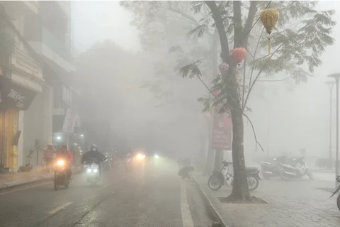 Trong khoảng thời gian từ nay đến ngày 10/3/2023, miền Bắc có thể xuất hiện sương mù. (Ảnh: PV/Vietnam+)