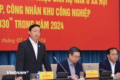 Phó Thủ tướng Chính phủ Trần Hồng Hà. (Ảnh: PV/Vietnam+)