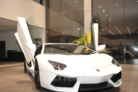 Siêu xe Aventador của Lamborghini có mức giá trên 26 tỷ đồng 