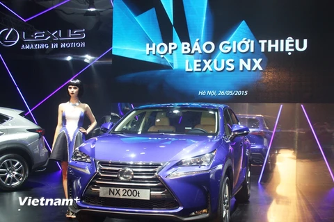 Lexus NX200t đã chính thức chào hàng Việt Nam giá 2,4 tỷ đồng. (Ảnh: Việt Hùng/Vietnam+)