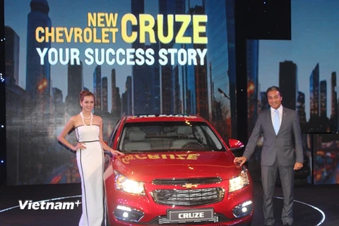 Chevrolet Cruze mới đã có mặt tại thị trường Việt Nam. (Ảnh: Việt Hùng/Vietnam+)