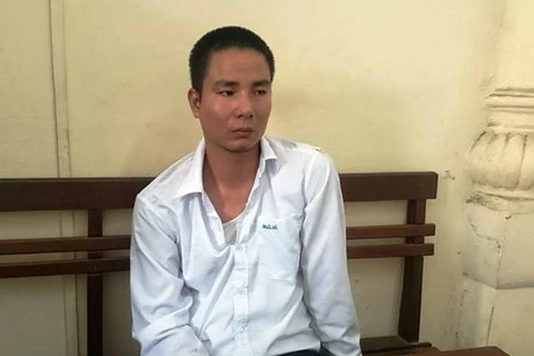 Tài xế Nguyễn Văn Dũng tại cơ quan công an. (Ảnh: CTV) 