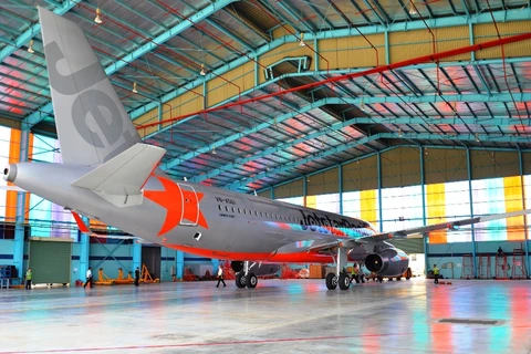 Máy bay của Jetstar được bảo dưỡng định kỳ theo tiêu chuẩn quốc tế. (Ảnh: Jetstar cung cấp)