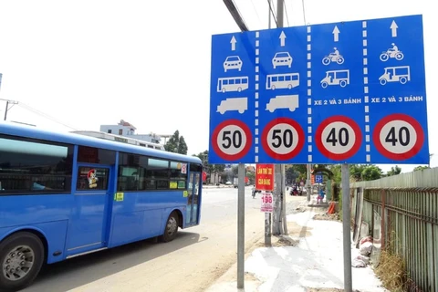 Dỡ bỏ hết các biển báo 50km/giờ ở đường đôi trước ngày 1/3 