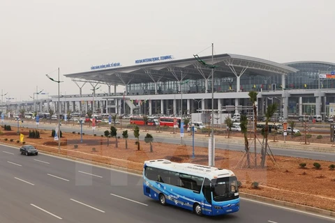Nhà ga T2-Cảng hàng không quốc tế Nội Bài. (Ảnh: TTXVN)