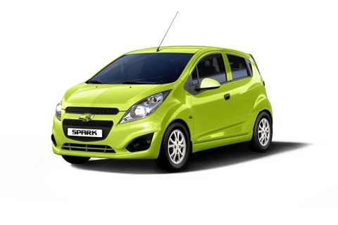 Mẫu xe cỡ nhỏ Chevrolet Spark Duo vừa chính thức chào hàng thị trường ôtô Việt Nam. (Ảnh: GMV cung cấp)