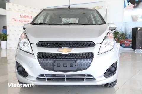 Mẫu xe Chevrolet Spark Duo đã có mặt tại Việt Nam. (Ảnh: Doãn Đức/Vietnam+)