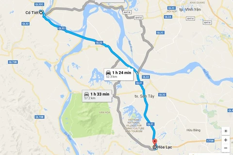 Dự án đường Hồ Chí Minh qua tỉnh Bình Phước. (Ảnh minh họa. Ảnh: TTXVN)