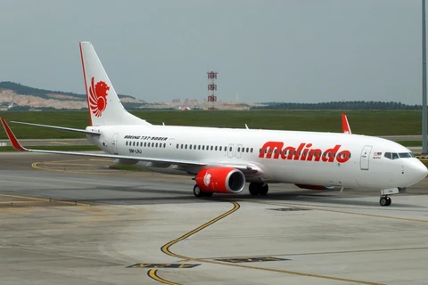 Máy bay của hãng hàng không Malindo Air. (Nguồn ảnh: wallpart.com)