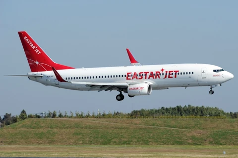 Máy bay Boeing 737-800 của hãng hàng không Eastar Jet. (Nguồn ảnh: Wikimedia.org)