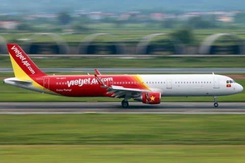 Máy bay của hãng hàng không Vietjet. (Ảnh: Vietjet cung cấp)